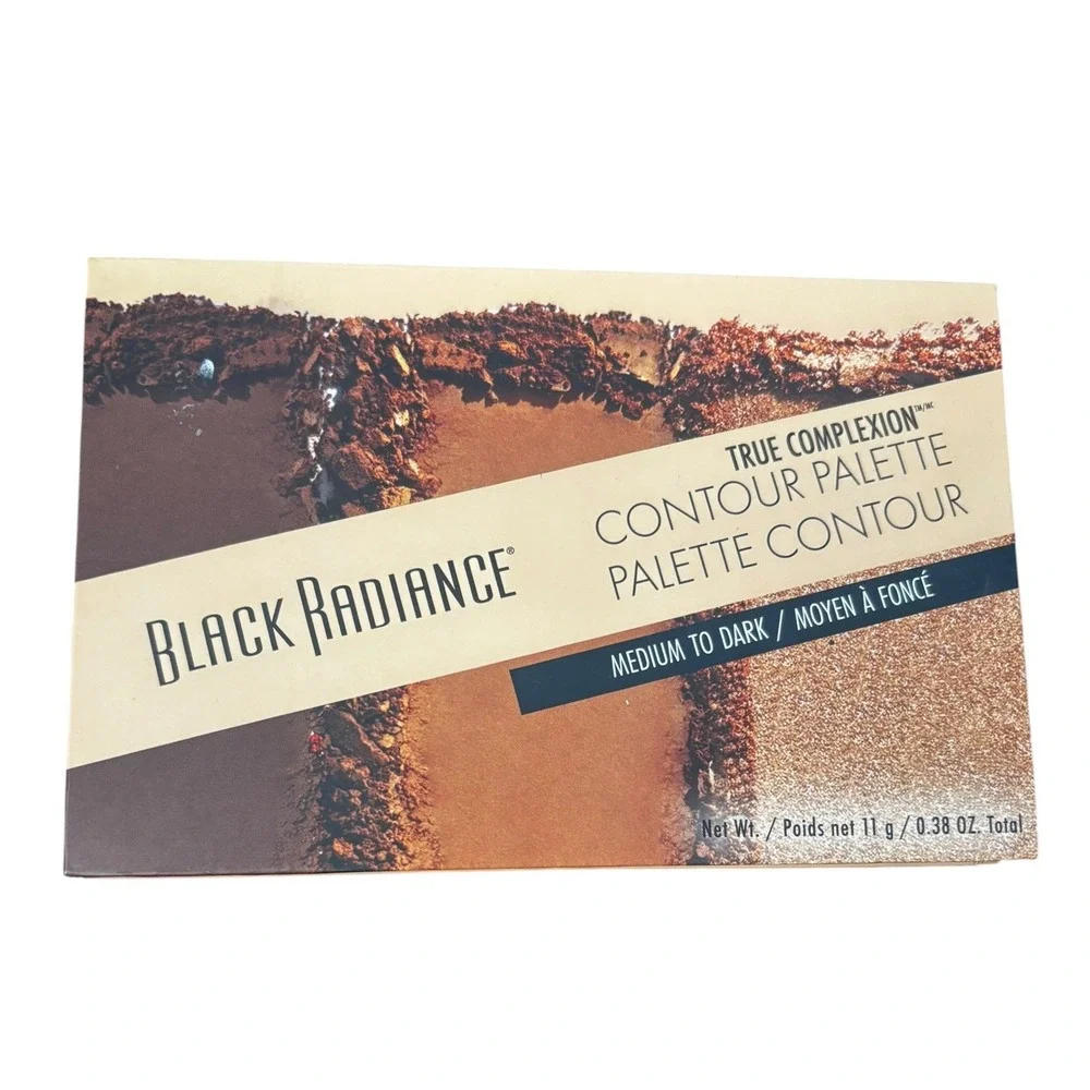 Black Radiance True Complexion Contour Palette Medium to Dark 8321 0.38oz New